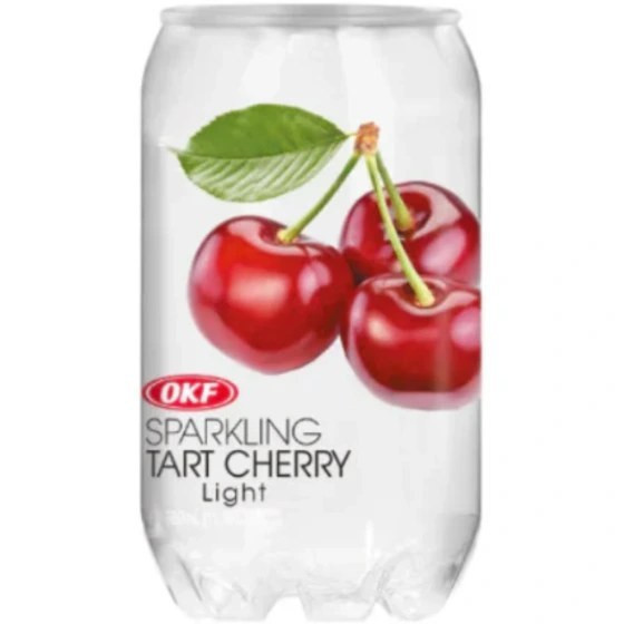 آب گازدار 350 ml آلبالو او کی اف sparkling tart cherry lite OKF